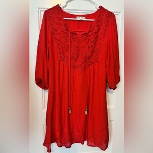 NWT Indigo Rose Crochet Dress Size Petite Small